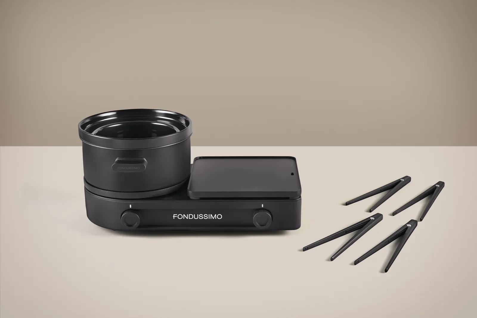 Fotografía de producto de electrodoméstico Fondussimo en estudio